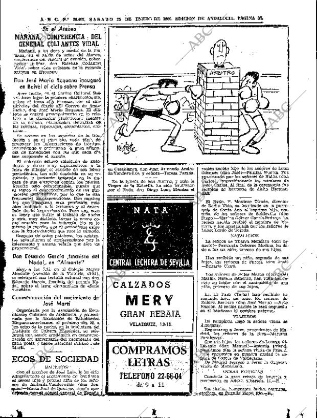ABC SEVILLA 25-01-1969 página 33