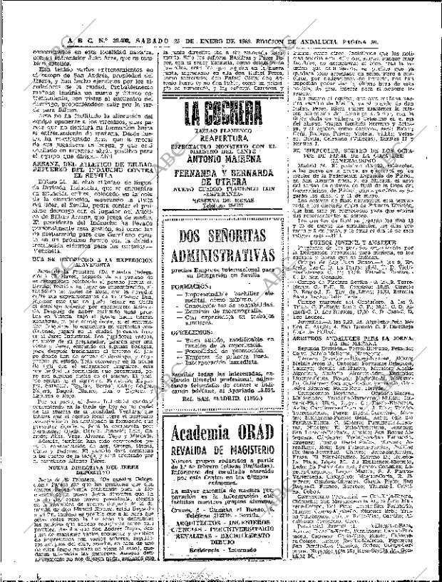 ABC SEVILLA 25-01-1969 página 46