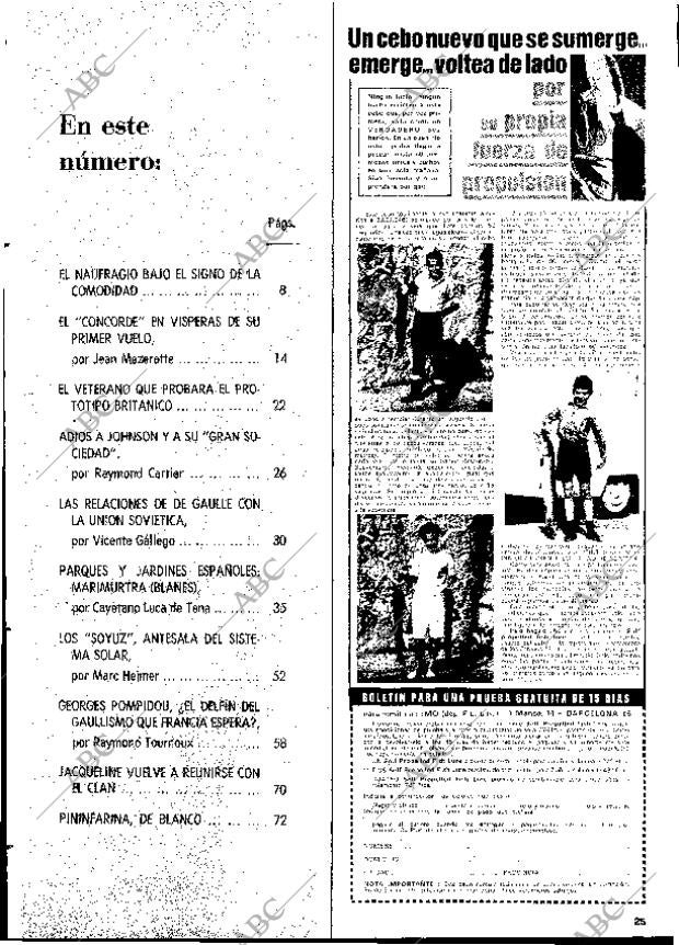 BLANCO Y NEGRO MADRID 25-01-1969 página 25