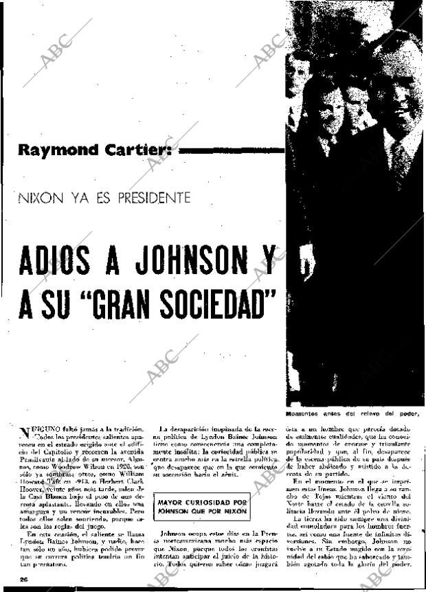 BLANCO Y NEGRO MADRID 25-01-1969 página 26