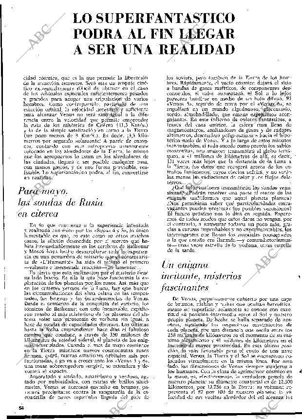 BLANCO Y NEGRO MADRID 25-01-1969 página 54