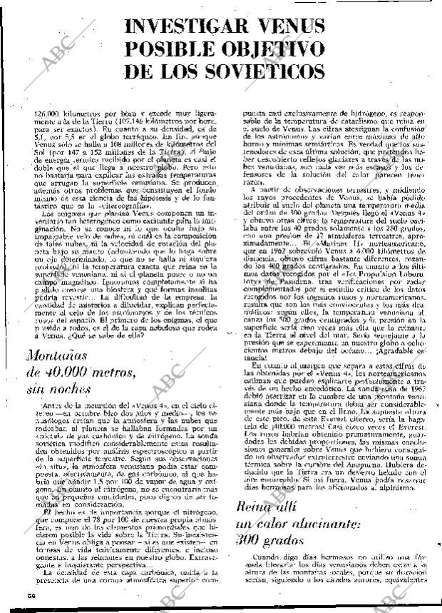 BLANCO Y NEGRO MADRID 25-01-1969 página 56