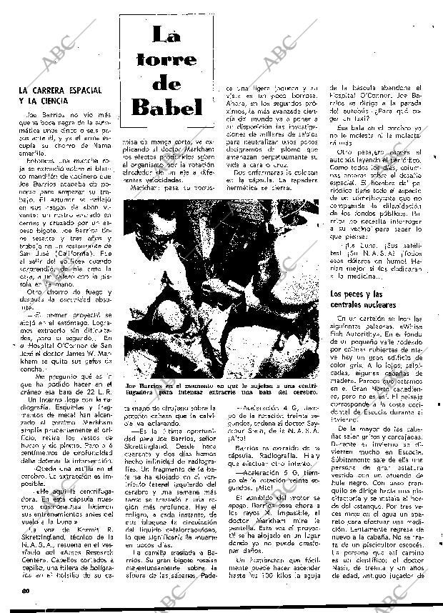 BLANCO Y NEGRO MADRID 25-01-1969 página 60