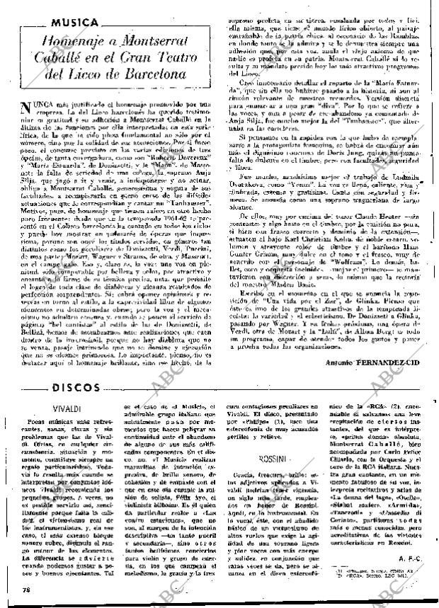 BLANCO Y NEGRO MADRID 25-01-1969 página 78