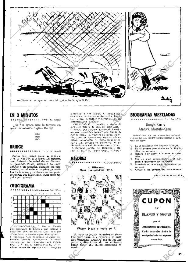 BLANCO Y NEGRO MADRID 25-01-1969 página 81