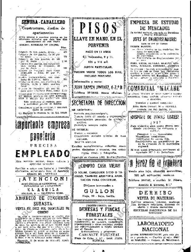 ABC SEVILLA 26-01-1969 página 91