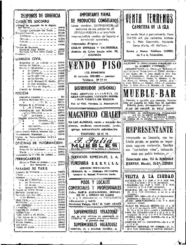 ABC SEVILLA 26-01-1969 página 93