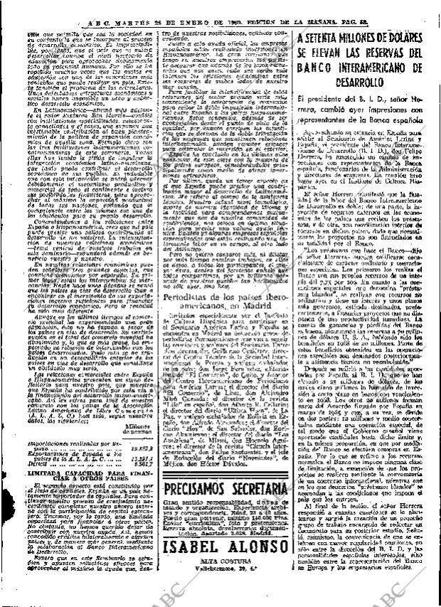 ABC MADRID 28-01-1969 página 53