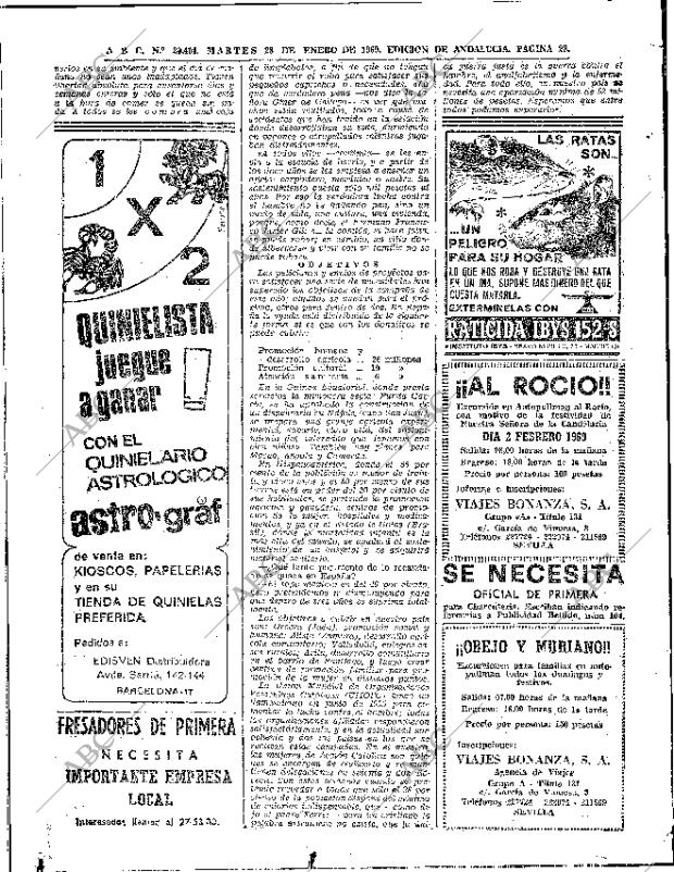 ABC SEVILLA 28-01-1969 página 26