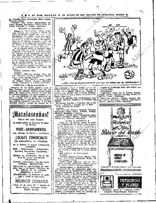ABC SEVILLA 28-01-1969 página 44
