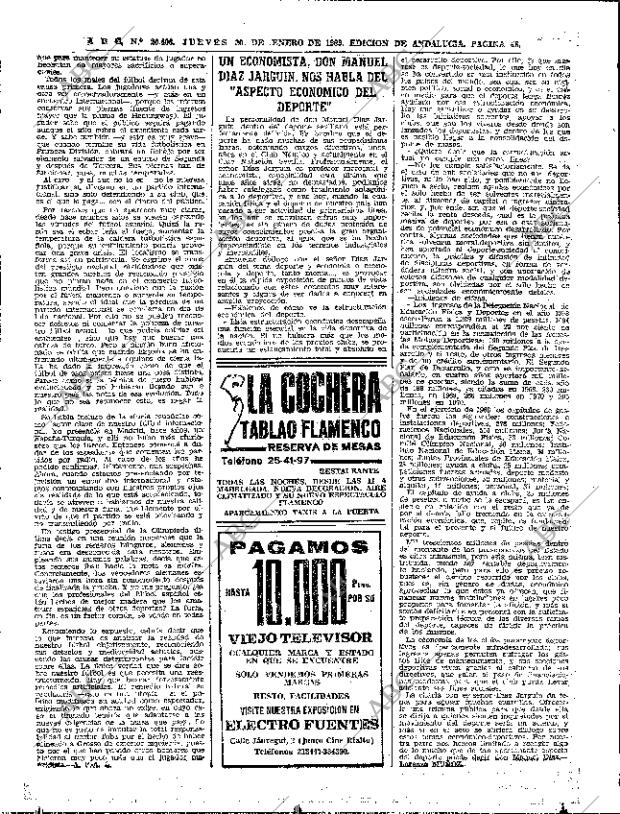 ABC SEVILLA 30-01-1969 página 48