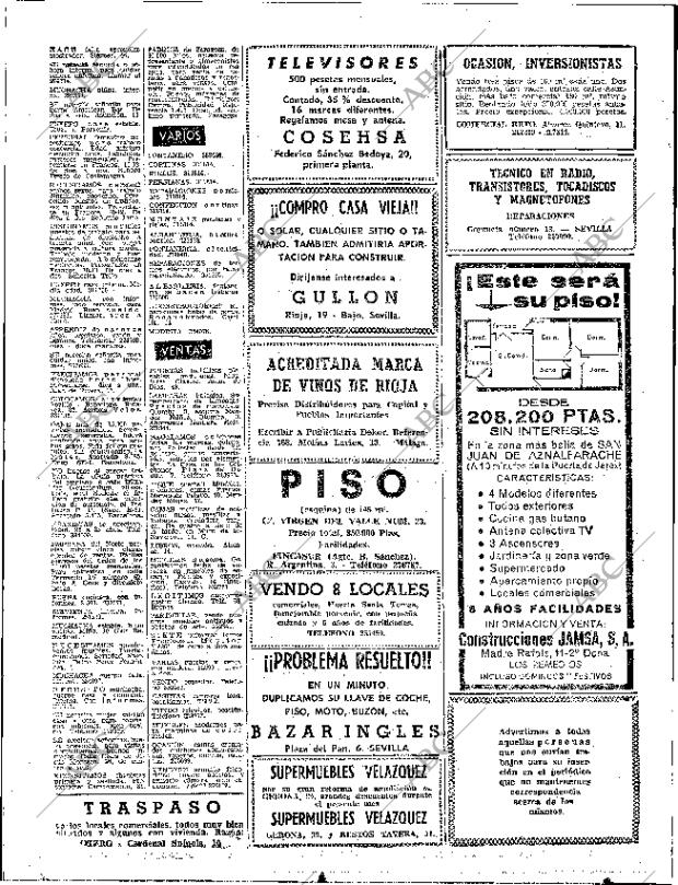 ABC SEVILLA 30-01-1969 página 56