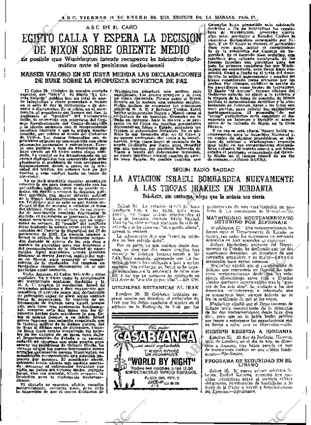 ABC MADRID 31-01-1969 página 17