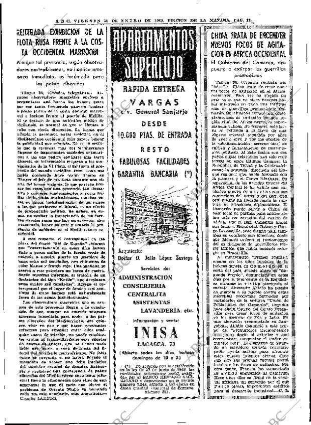 ABC MADRID 31-01-1969 página 18