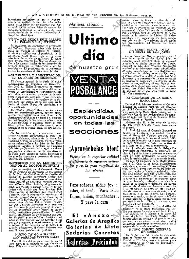 ABC MADRID 31-01-1969 página 36