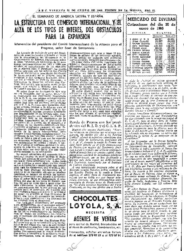 ABC MADRID 31-01-1969 página 51