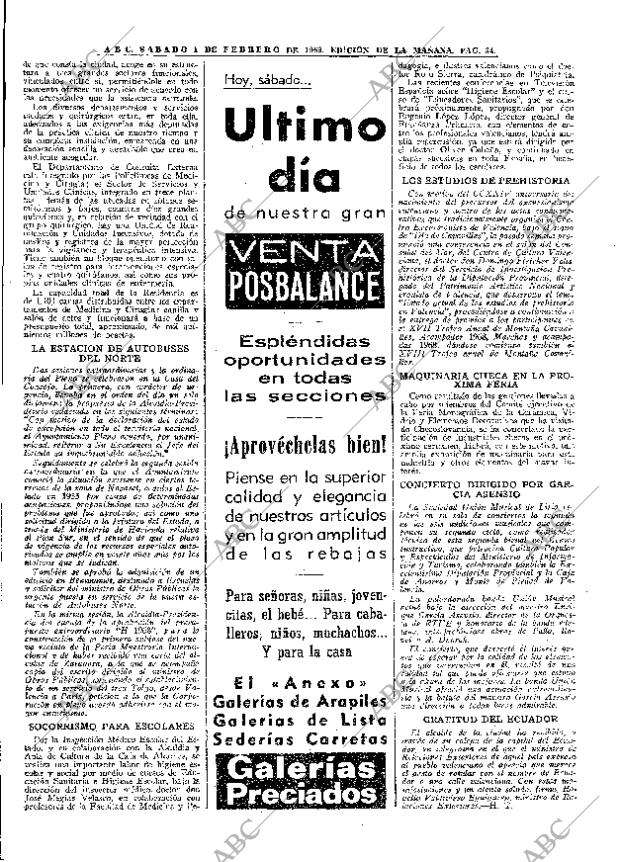 ABC MADRID 01-02-1969 página 34