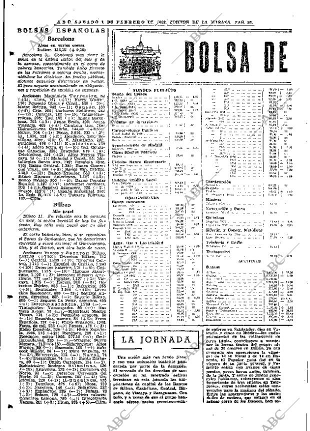 ABC MADRID 01-02-1969 página 50