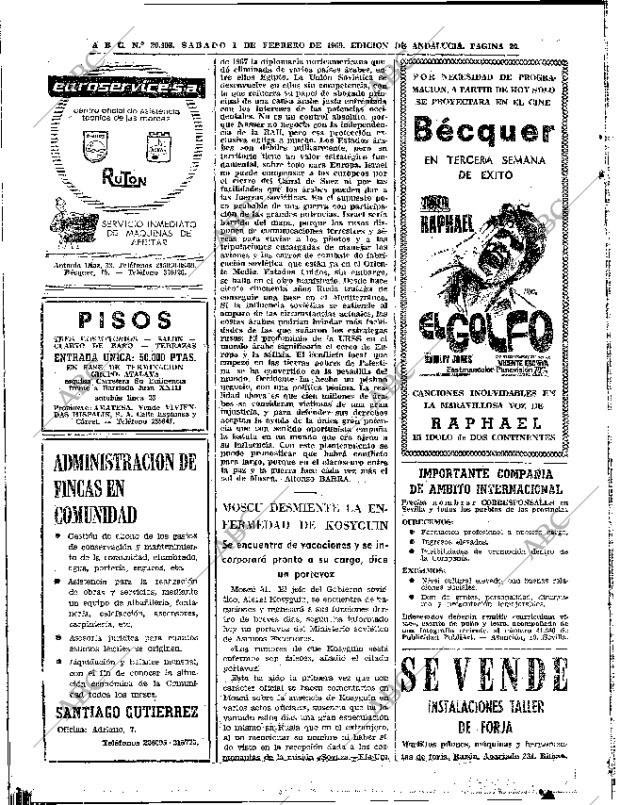 ABC SEVILLA 01-02-1969 página 20