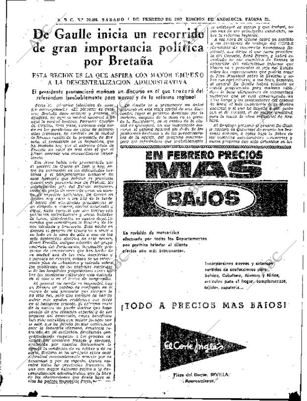 ABC SEVILLA 01-02-1969 página 21