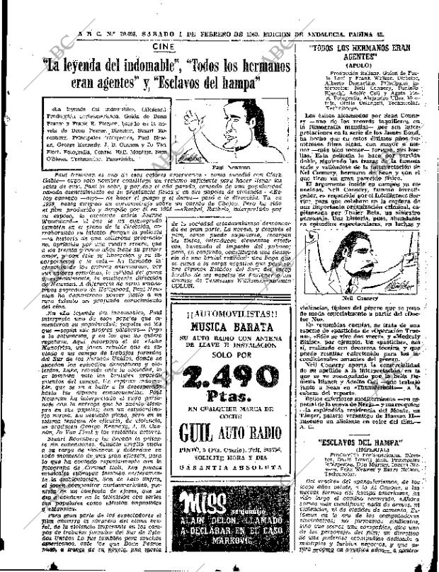 ABC SEVILLA 01-02-1969 página 43