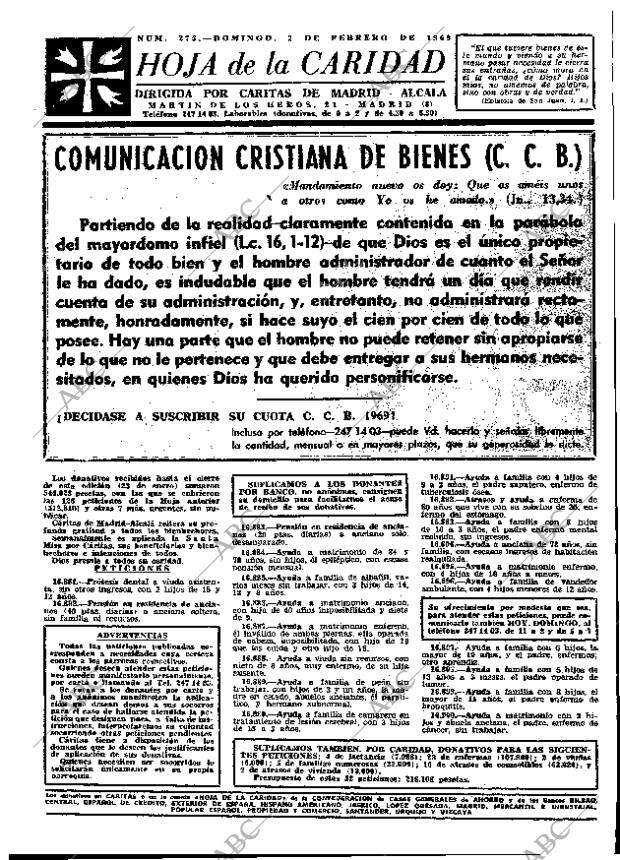 ABC MADRID 02-02-1969 página 11