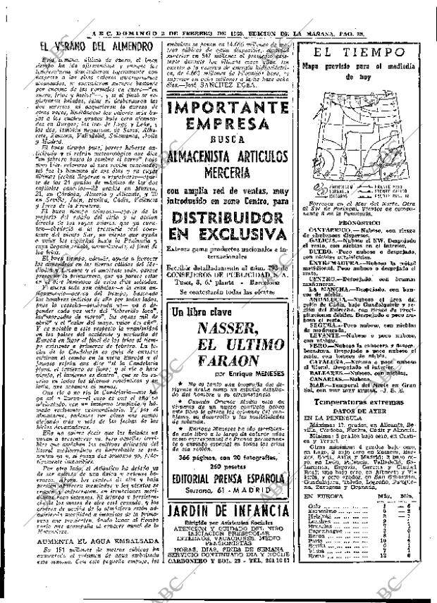 ABC MADRID 02-02-1969 página 38
