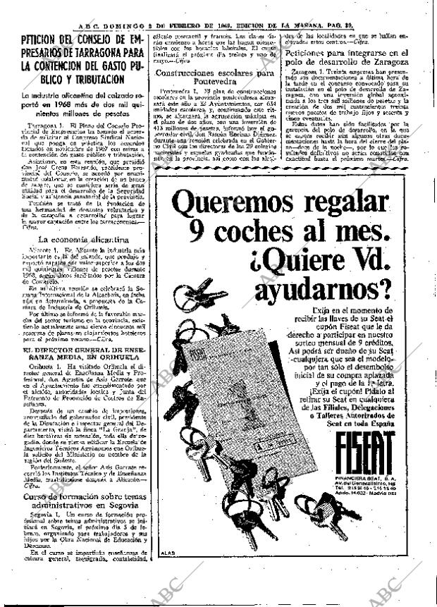 ABC MADRID 02-02-1969 página 39