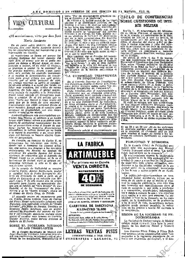 ABC MADRID 02-02-1969 página 51