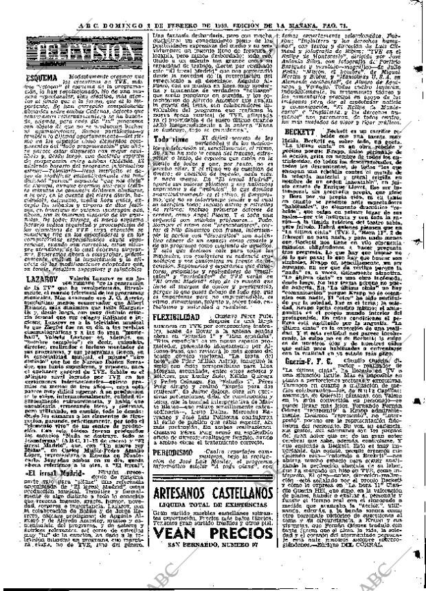ABC MADRID 02-02-1969 página 71