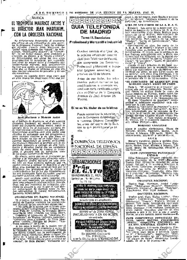 ABC MADRID 02-02-1969 página 72
