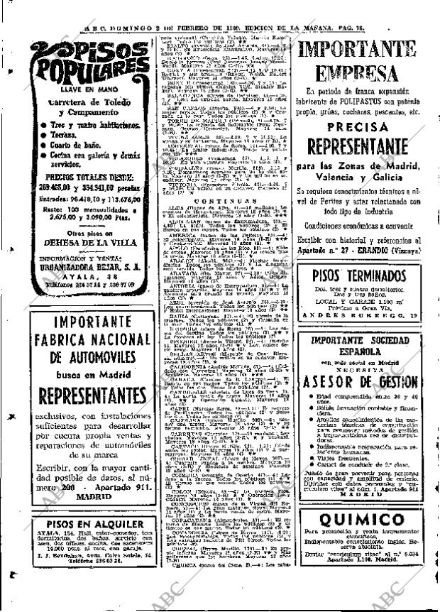 ABC MADRID 02-02-1969 página 78