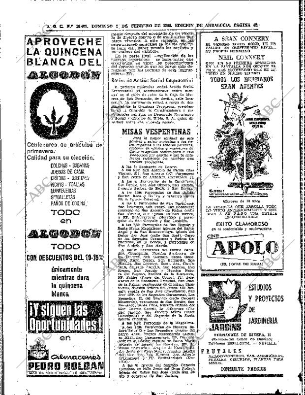 ABC SEVILLA 02-02-1969 página 42