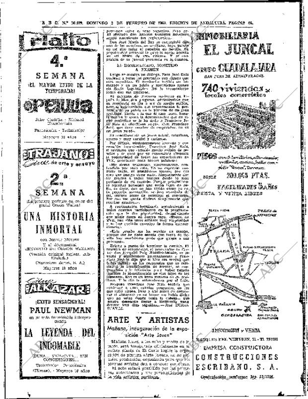 ABC SEVILLA 02-02-1969 página 46