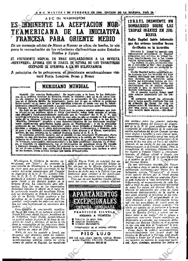 ABC MADRID 04-02-1969 página 19