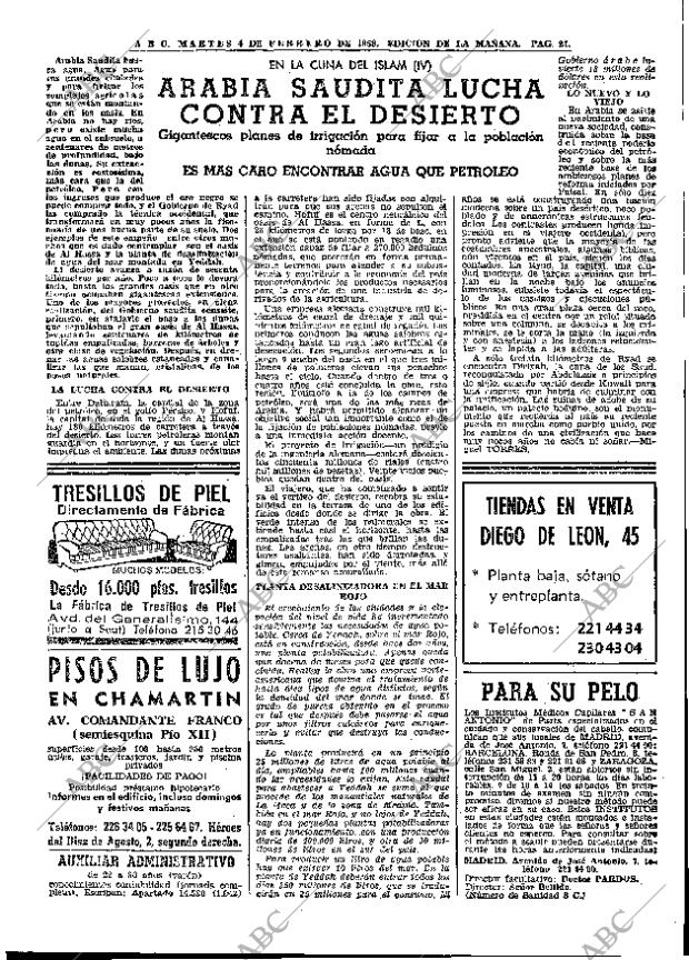 ABC MADRID 04-02-1969 página 21