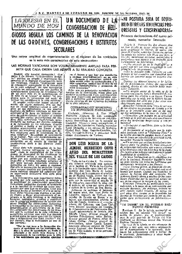 ABC MADRID 04-02-1969 página 26