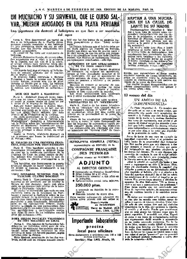 ABC MADRID 04-02-1969 página 29