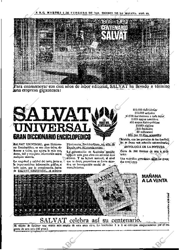 ABC MADRID 04-02-1969 página 30