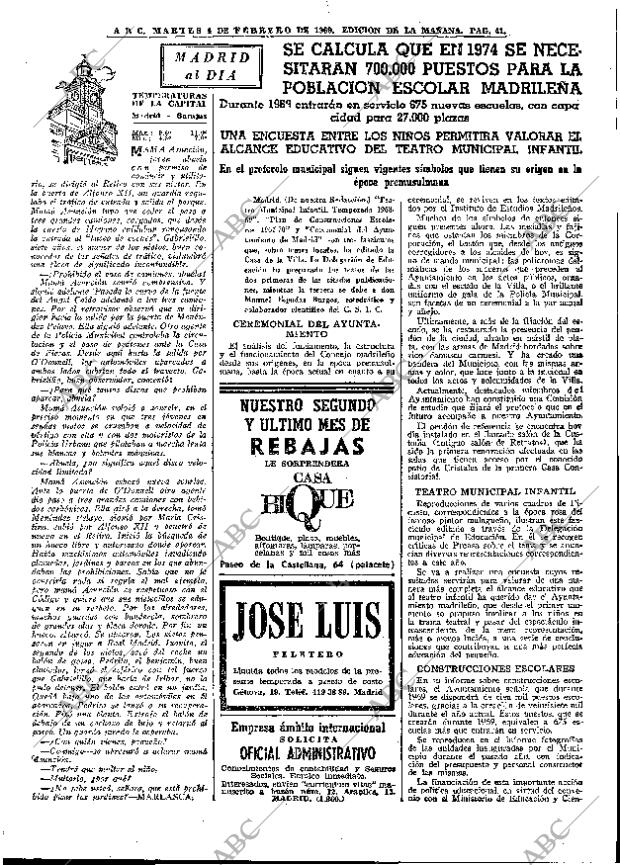 ABC MADRID 04-02-1969 página 41