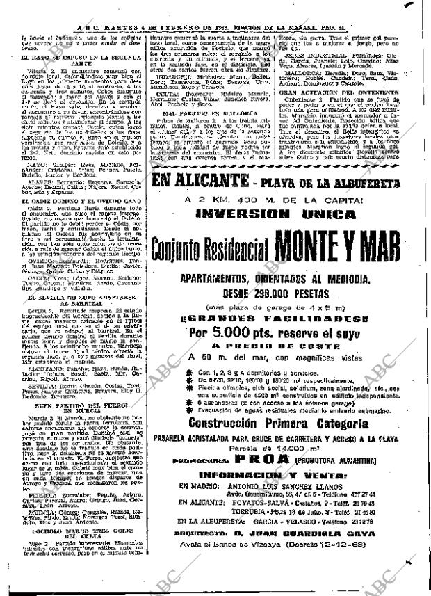 ABC MADRID 04-02-1969 página 61