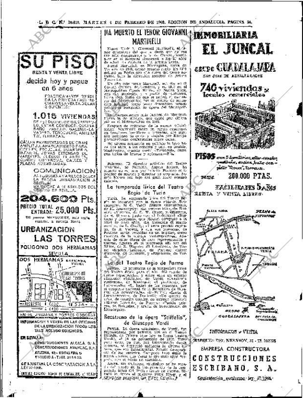 ABC SEVILLA 04-02-1969 página 54