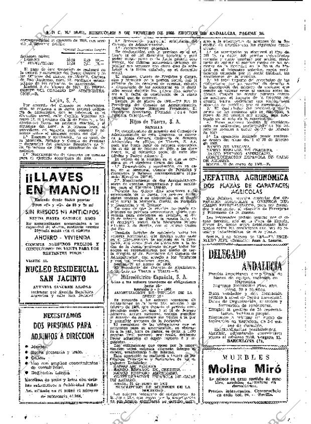 ABC SEVILLA 05-02-1969 página 36