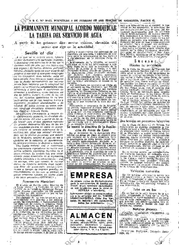 ABC SEVILLA 05-02-1969 página 41