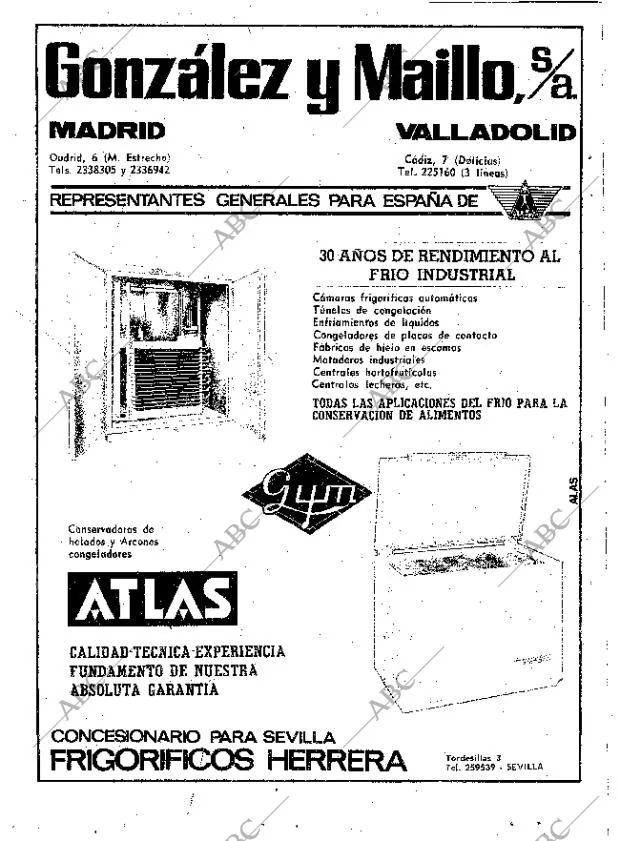 ABC SEVILLA 05-02-1969 página 8