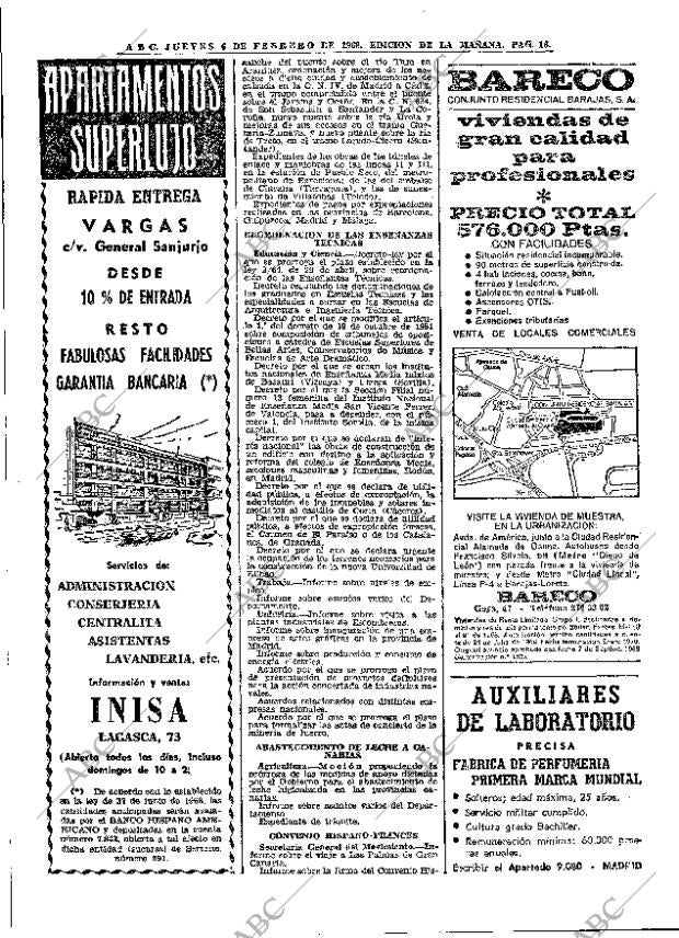ABC MADRID 06-02-1969 página 16