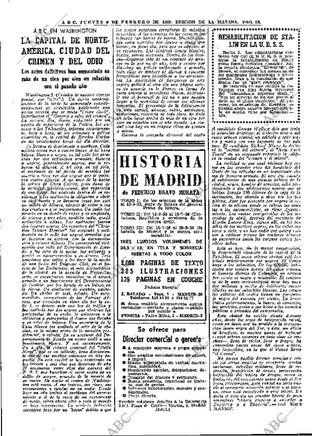 ABC MADRID 06-02-1969 página 28