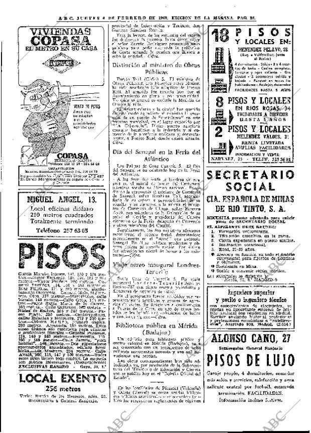 ABC MADRID 06-02-1969 página 36
