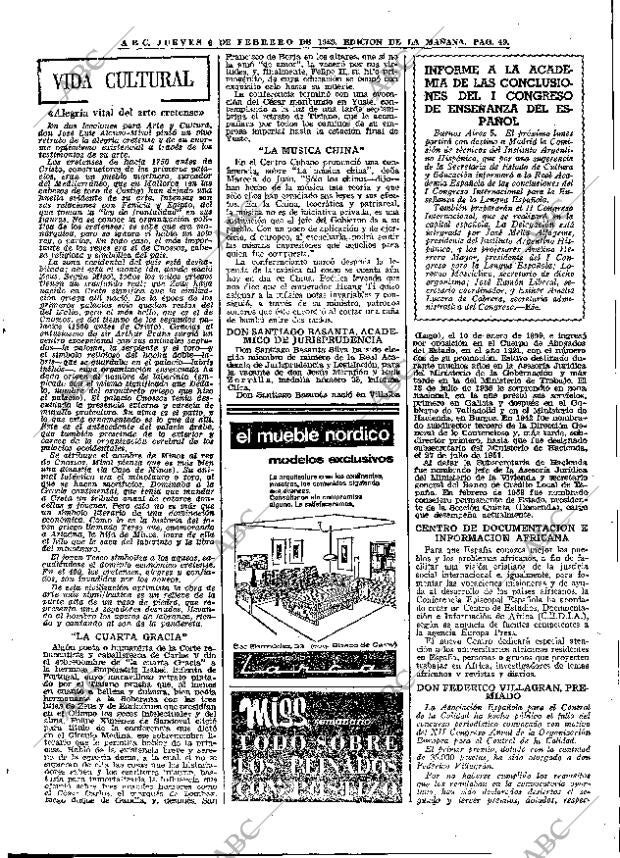 ABC MADRID 06-02-1969 página 49