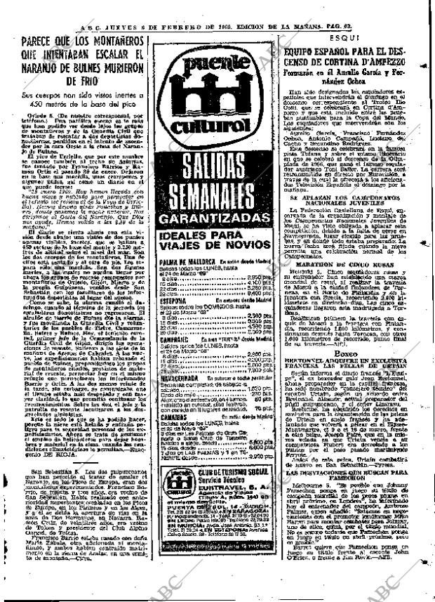 ABC MADRID 06-02-1969 página 63